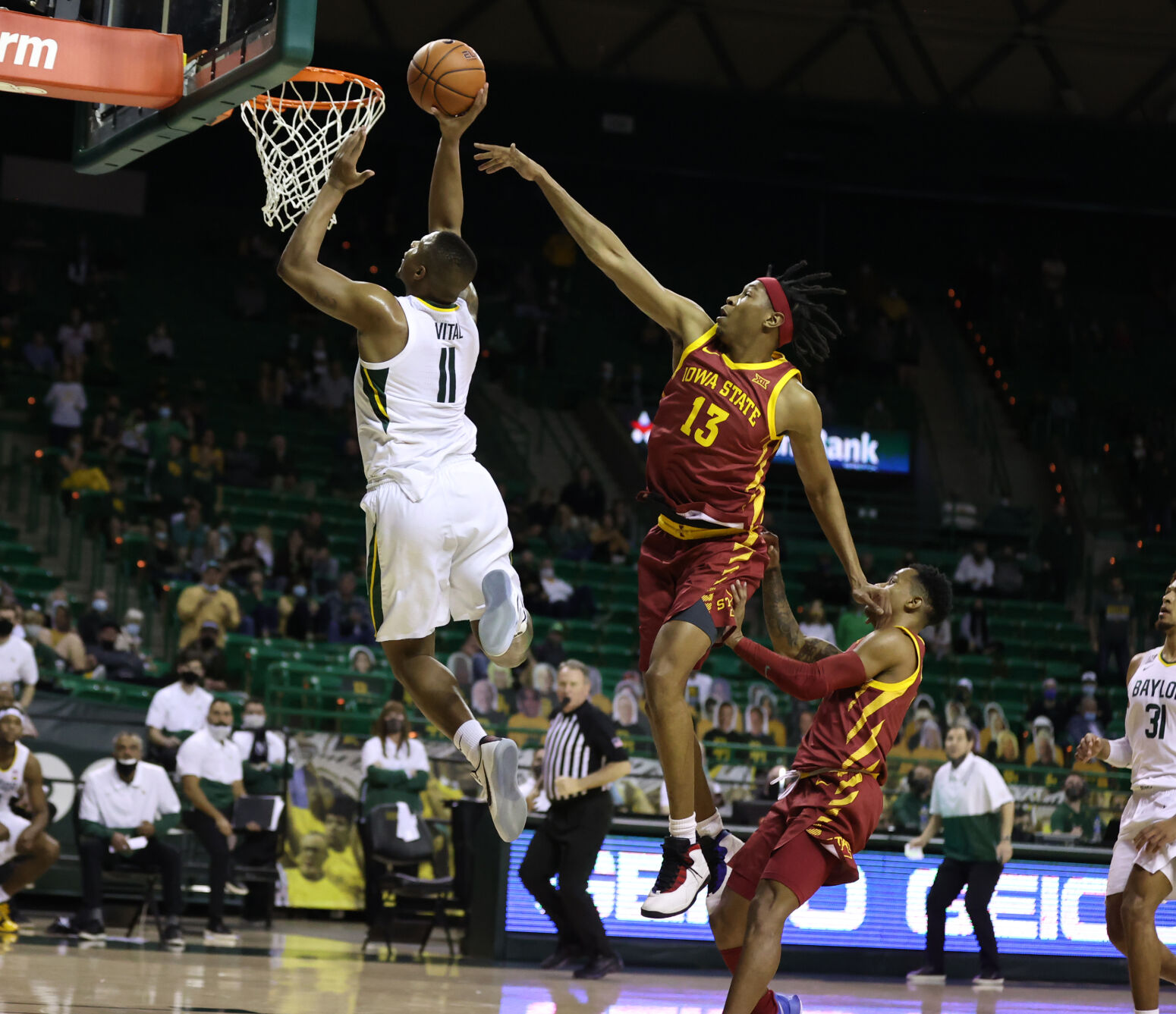 1 Baylor Iowa St Basketball
